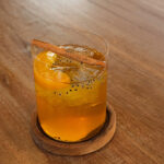 Chamomile,Tea,With,Peach,And,Basil,Seed