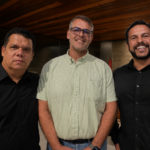 Julio Limp, Amir Jarjour e Caio Diniz